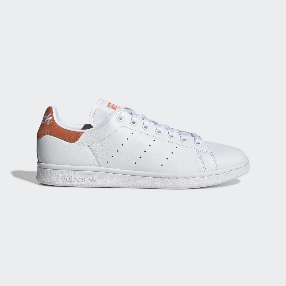 Originals Adidas Stan Smith Dama Romania - Albi/Corai EE5793